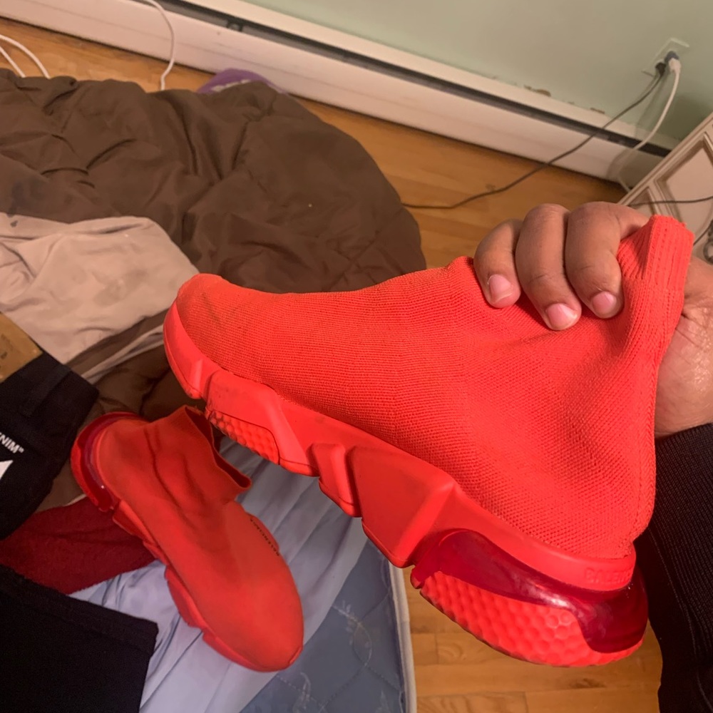 Red Balenciaga Shoes - Picture 3 of 5